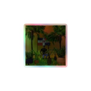 La Isla Digital x Hugo Star - El Chamaquito de Quisqueya - Holo Sticker