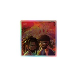La Isla Digital x Hugo Star - Te Necesitaba - Holo Stickers