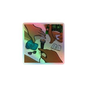 La Isla Digital x Hugo Star - Te Toca a Ti - Holo Sticker
