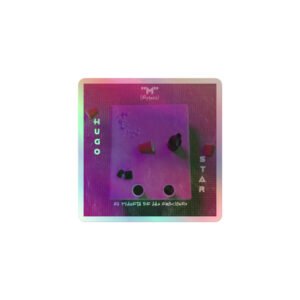 La Isla Digital x Hugo Star - M (Extasis) - Holo Sticker
