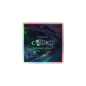 La Isla Digital x Hugo Star - CHOKO - Holo Sticker