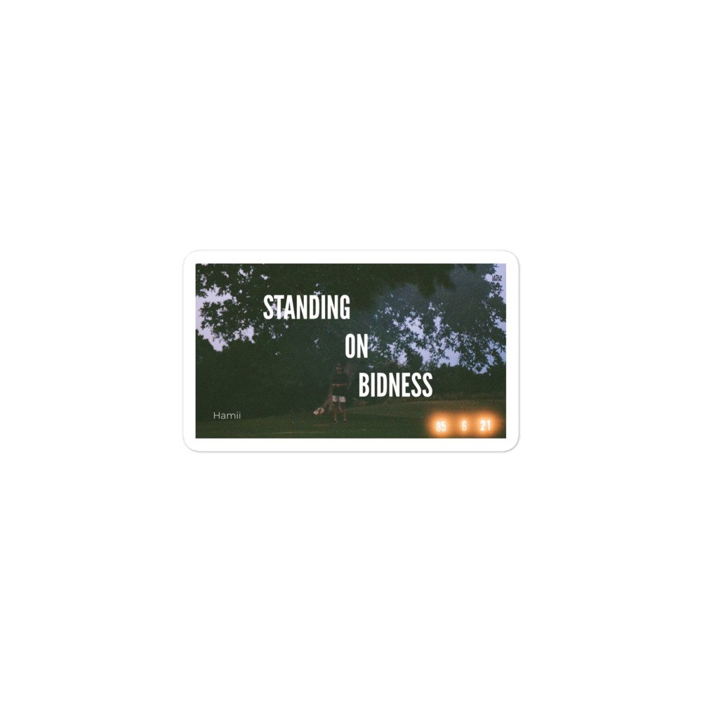 La Isla Digital x Hamii - Standing on Bidness - Sticker - Image 2