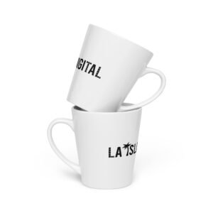 La Isla Digital - Logo Horizontal - Taza de Café