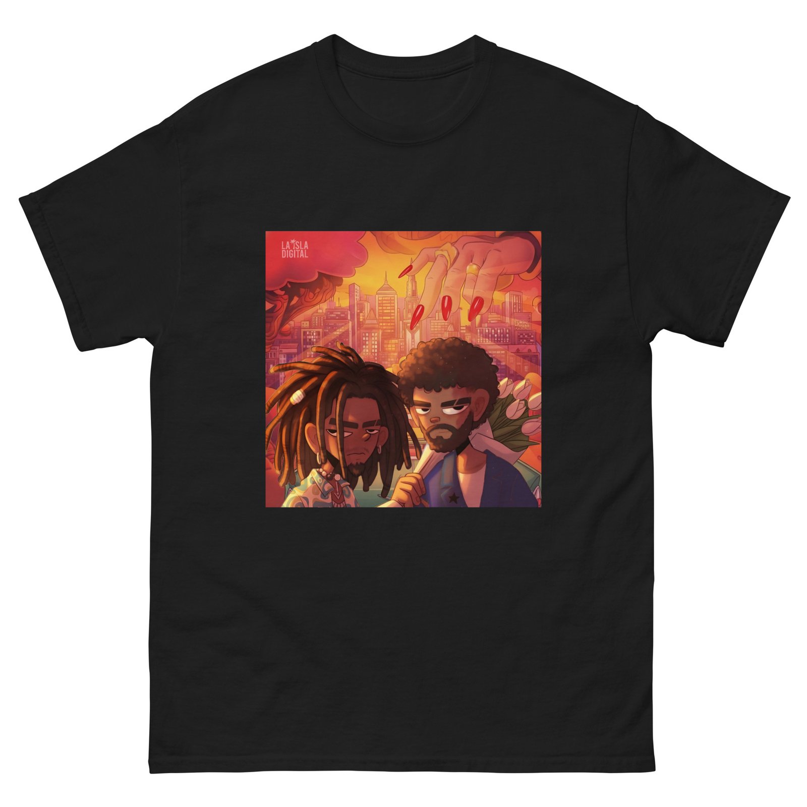 La Isla Digital x Hugo Star - Te Necesitaba - T-Shirt - Image 3