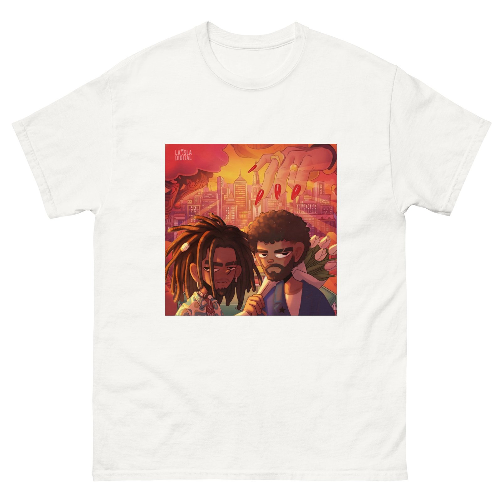 La Isla Digital x Hugo Star - Te Necesitaba - T-Shirt - Image 2